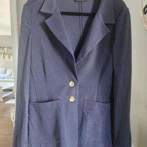 DG2 Cabana Knit Twill Blazer NAVY